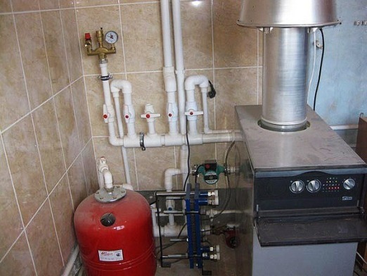 Замкнутая система отопления в частном доме схема