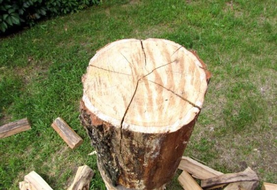 механическая колка дров