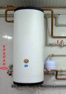 установка водонагревательного агрегата своими руками