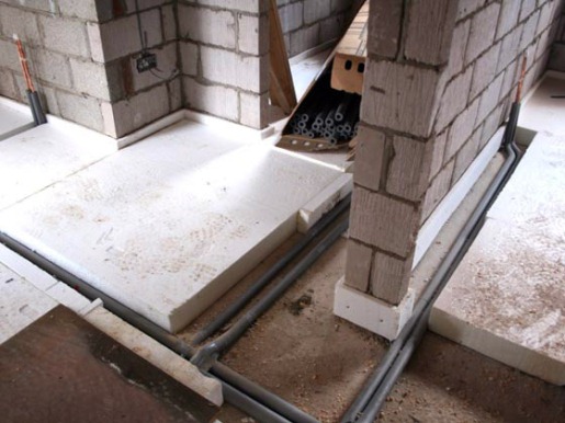 утепление бетонных полов вспененными полимерами